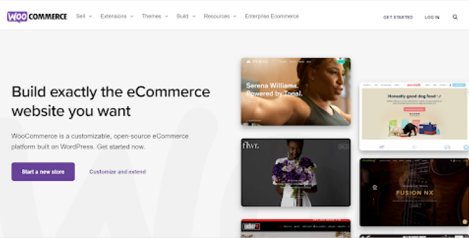WooCommerce homepage